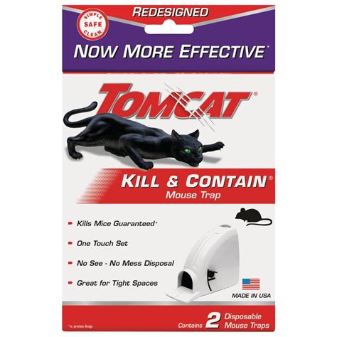 Tomcat Kill and Contain Mouse Trap (2-Pack)-0360610PM - The Home Depot