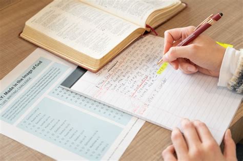 The Benefits of Writing Out Scripture