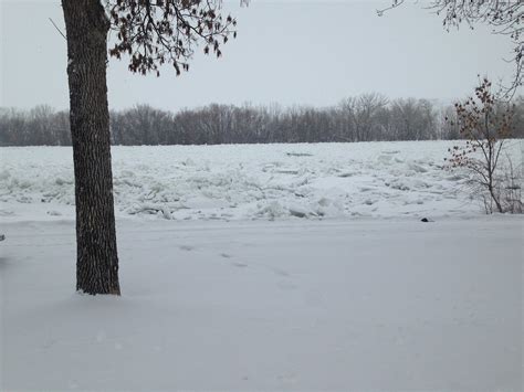 Winter on the Missouri River