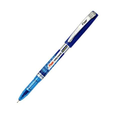 Buy Flair Writo Meter Jumbo - Blue Ink Gel Pen Online at Best Prices in India