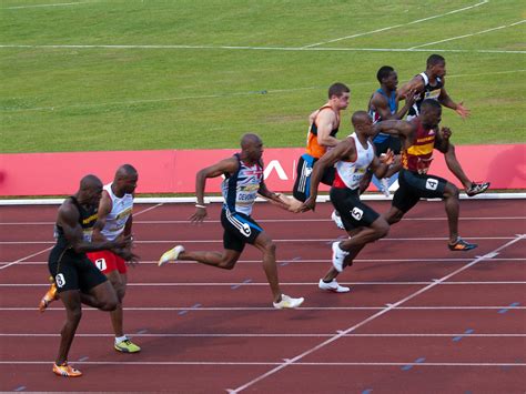 Mens 100m Final | Runers in the Mens 100m Final at the Aviva… | Flickr