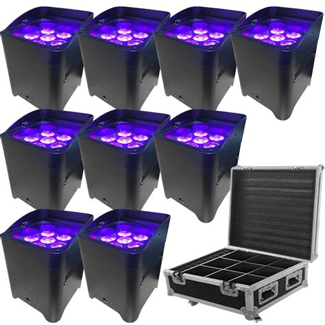 Wedding Up Lights - LED Battery Powered Wireless DMX - 16 Hour - 9 ...