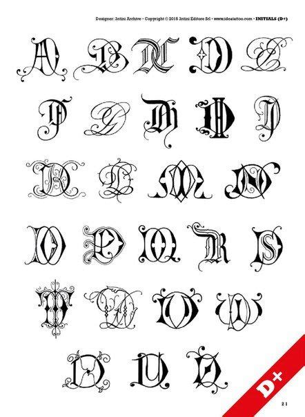 Initials tattoo Graffiti Lettering Fonts, Tattoo Lettering Fonts, Lettering Alphabet Fonts ...