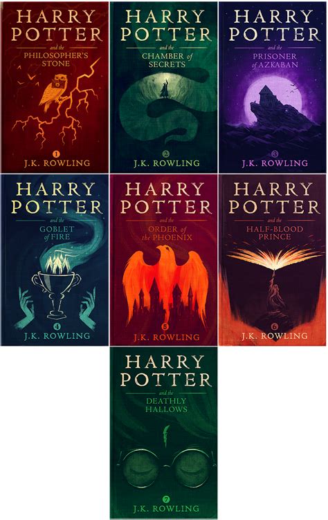 Harry Potter Book Covers