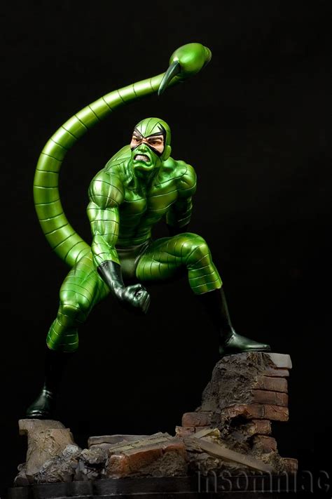 Scorpion Statue | HW | Estátuas, Desenhos da marvel, Desenhos fáceis