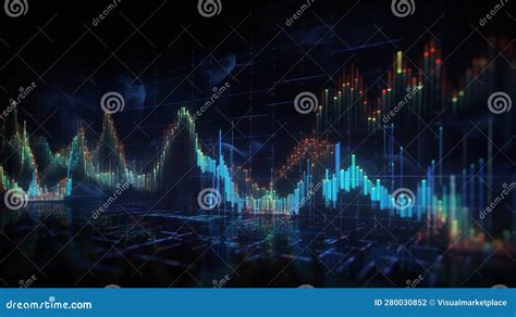 Decoding Stock Market with AI Algorithms Stock Illustration - Illustration of market, neural ...