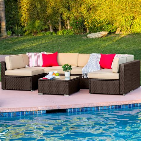 Best Choice Products Modular Outdoor Patio Furniture Set | Best Patio ...