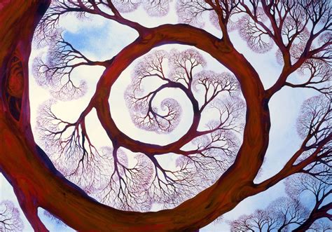 24+ Arbre Spirale Dessin