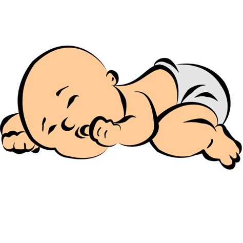 Baby Sleeping Clipart - Cliparts.co