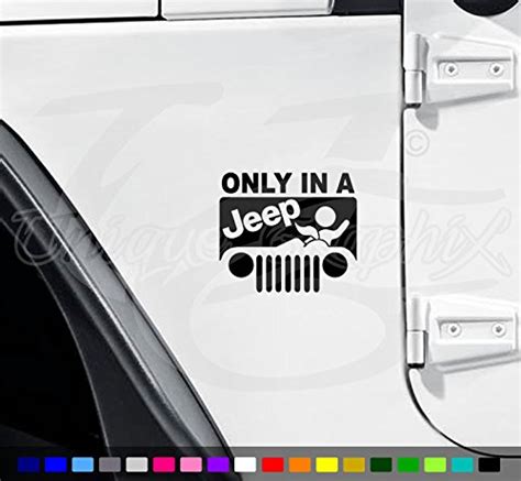 Jeep Wrangler Window Decals and Stickers - Jeep Gear, Parts & Mods