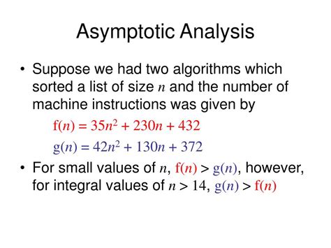 PPT - Asymptotic Analysis PowerPoint Presentation, free download - ID ...