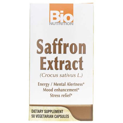 Saffron Extract, Bio Nutrition