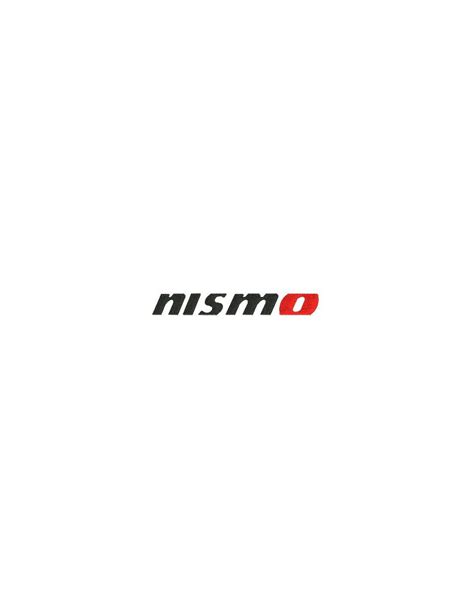 Nismo Logo 15.5cm. Embroidery design