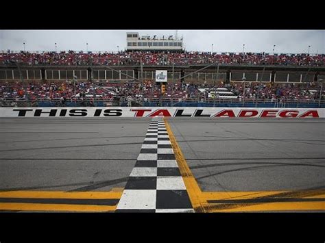 How will Talladega's start/finish line affect stage racing? - YouTube