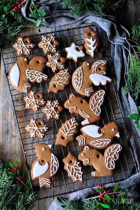 Edible Gingerbread Cookie Ornaments | Recipe | Gingerbread cookies, Ornament cookies, Christmas ...