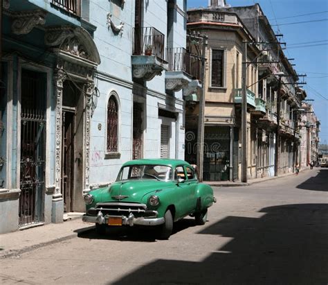 Cuban vintage car stock photo. Image of chrome, outdoors - 2488388