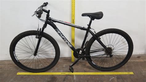 Mongoose 29" Excursion 21-Speed Mountain Bike, Black/Gray Frame - Oahu Auctions