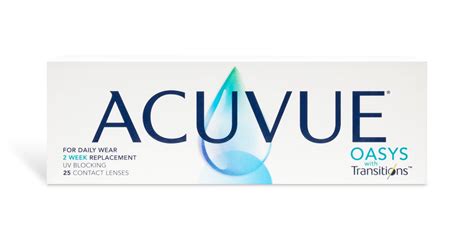 Acuvue Oasys with Transitions Contact Lenses | 1-800 Contacts