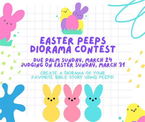 St. John’s Easter Peeps Diorama Contest - St. John's Episcopal Church