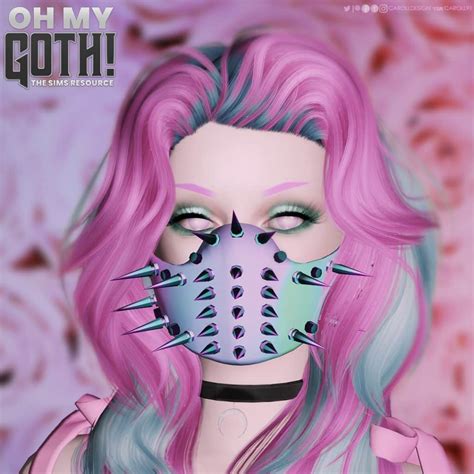 Best Free Goth Makeup And Accessories For Your Sims