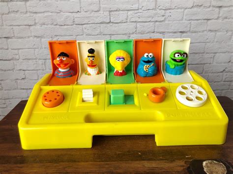 Sesame Street Poppin Pals Playskool Poppin' Pals 1980s | Etsy | Sesame ...