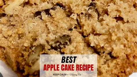 Best Raw Apple Cake Recipe - Keep Calm And Mommy On