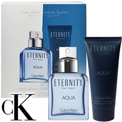 Calvin Klien Eternity Aqua Gift Set EDT Eau de Toilette after shave ...