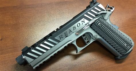 Solid Concepts 3D Prints Another Metal Gun, 'Reason', a 10mm Auto 1911 - 3DPrint.com | The Voice ...