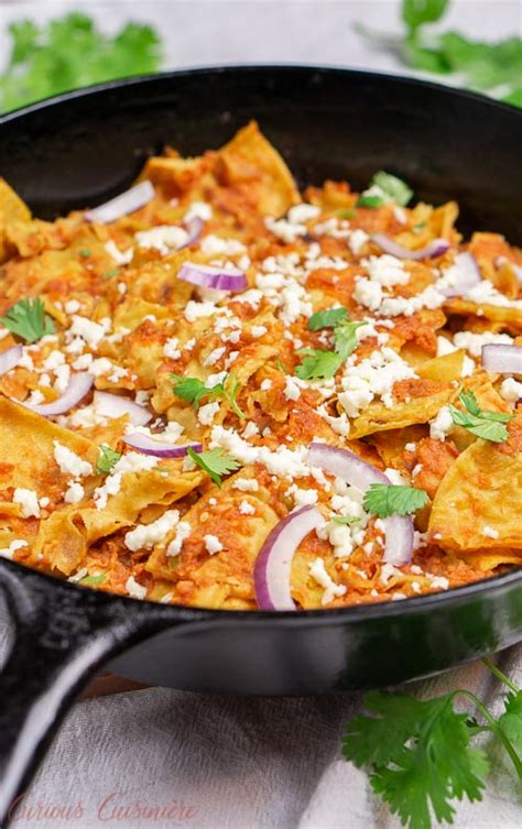 Authentic Mexican Recipe Chilaquiles Rojos | Besto Blog