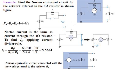 What is the Norton Theorem? Examples of Norton Theorem - EE-Vibes