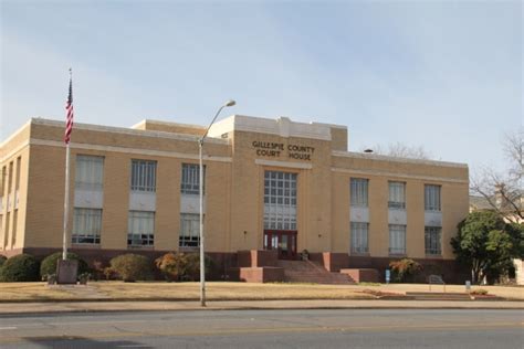 Gillespie County Courthouse - Fredericksburg TX - Living New Deal