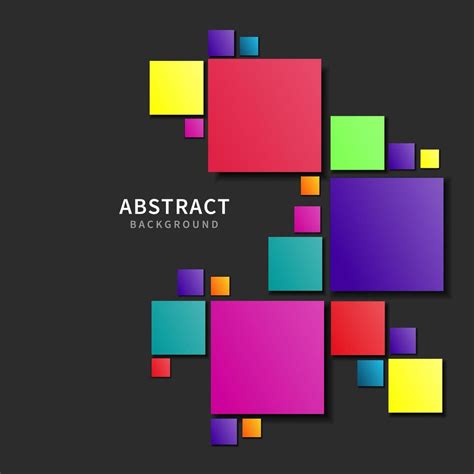 Abstract squares colorful design 1234104 Vector Art at Vecteezy