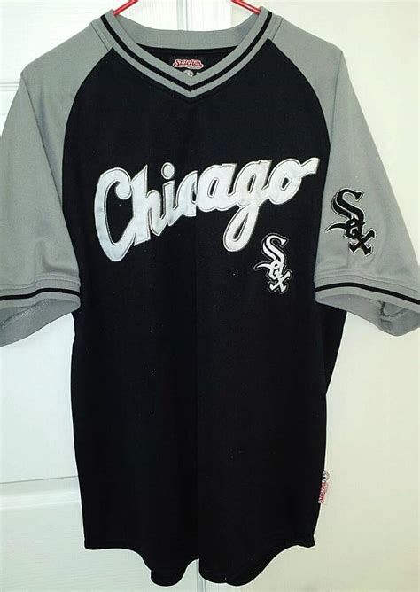 MLB Chicago White Sox Jersey by Stitches Large Black – RonSusser.com