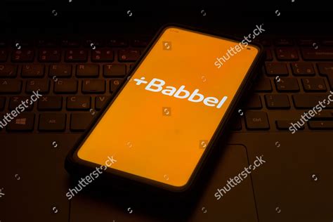 This Photo Illustration Babbel Logo Seen Editorial Stock Photo - Stock Image | Shutterstock