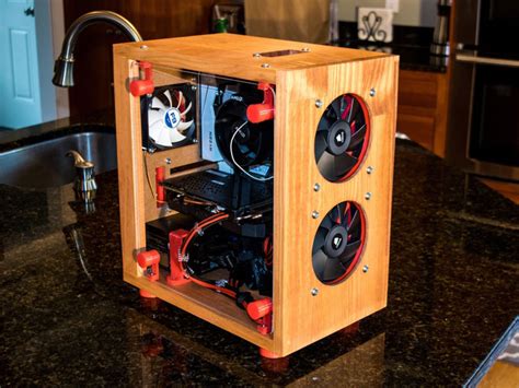 Timber Case: Wooden 3D Printed PC Case