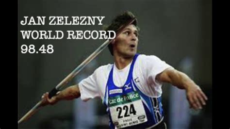 Javelin World Record |Jan Zelezny 98.48| - YouTube