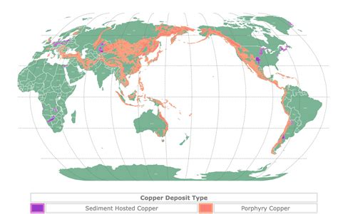 Mineral Sources of Copper Map