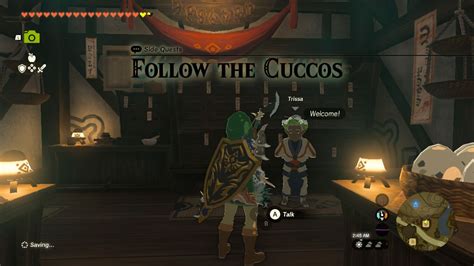 Follow the Cuccos - The Legend of Zelda: Tears of the Kingdom Guide