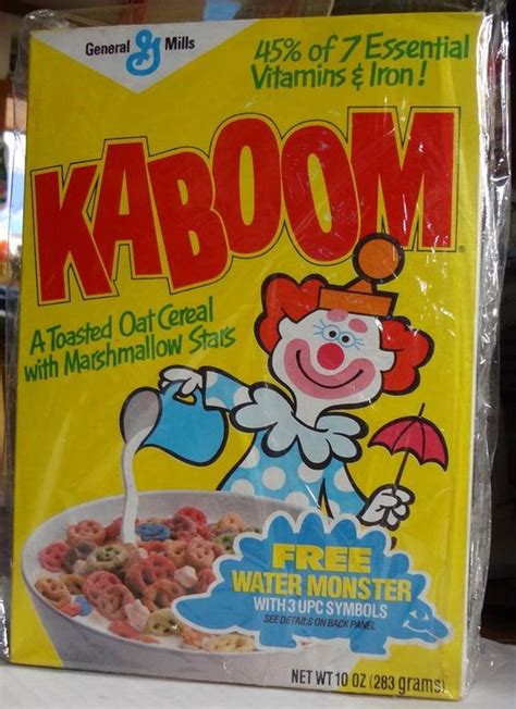 KaBoom Cereal : r/nostalgia