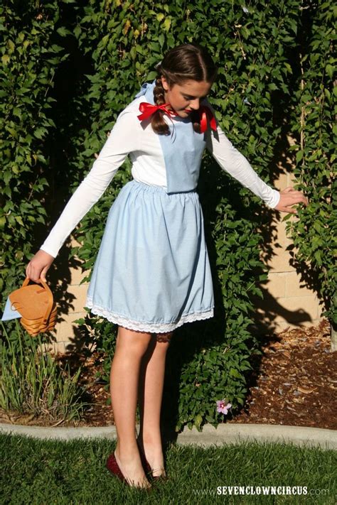 Easy Homemade Dorothy Costume | Dorothy costume diy, Diy dorthy costume, Dorothy costume