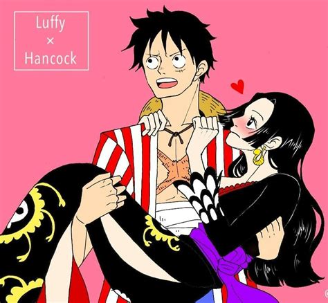 Luffy x Hancock || One Piece | Ace and luffy, One piece manga, Manga anime one piece