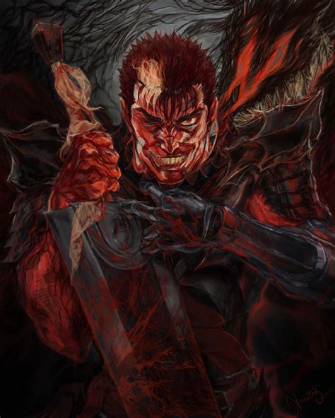 ArtStation - GUTS BERSERK, Amitoz Sidhu | Berserk, Manga, Dark fantasy