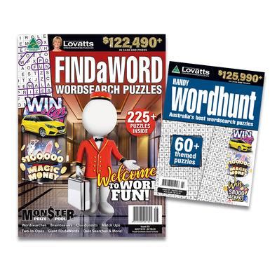 Lovatts Wordsearch Bundle Magazine Subscription - isubscribe