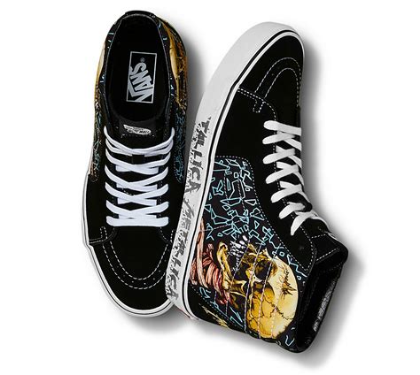 Metallica x Vans Sk8‑Hi 'The Black Album 30th Anniversary ...