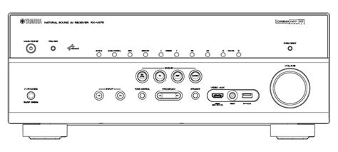 Yamaha RX-V675 Audio Video Receiver Manual | HiFi Engine