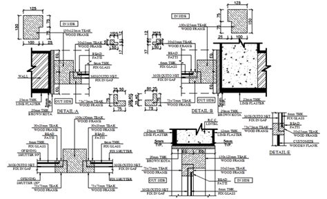 Typical Wall Section Detail DWG File - Cadbull