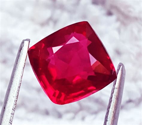 Loose Charming Natural Ruby 3.30 ct Untreated Unheated | Etsy