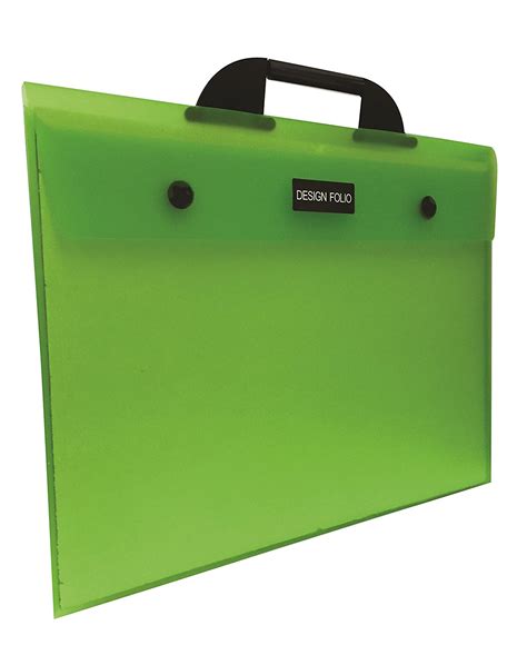 A3 Polypropylene Durable Art Folder GREEN – Protectafile