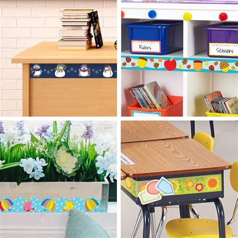 Buy Carson Dellosa Seasonal Bulletin Board Borders, 225 Feet of Seasonal Classroom Borders for ...