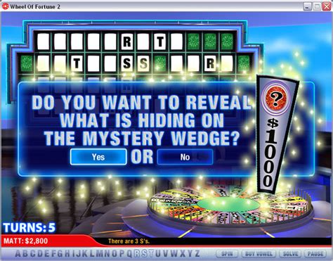 Wheel of Fortune 2 PC Gallery | GameWatcher